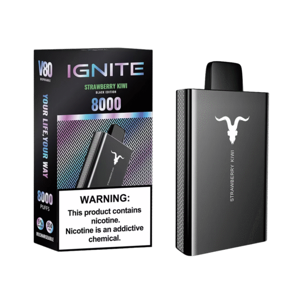 Ignite V80 Strawberry Kiwi 8000 Puffs