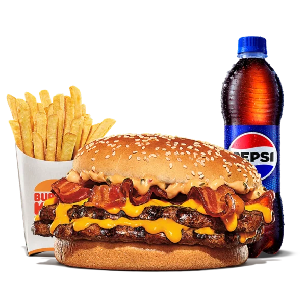 Combo Mega Stacker Cheddar