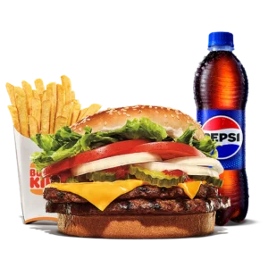 Combo WHOPPER Doble queso