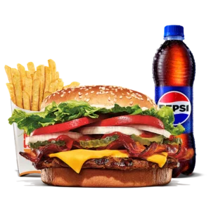 Combo WHOPPER Queso y bacon